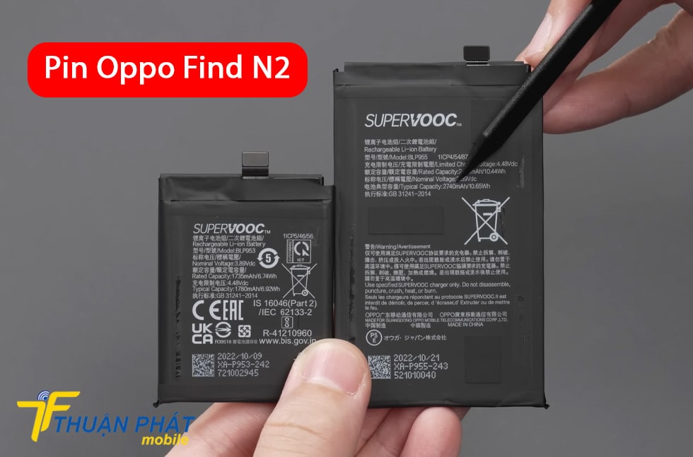Pin Oppo Find N2