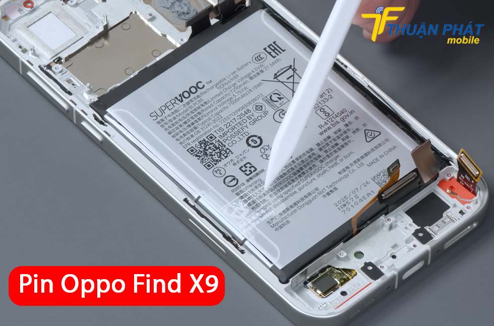Pin Oppo Find X9