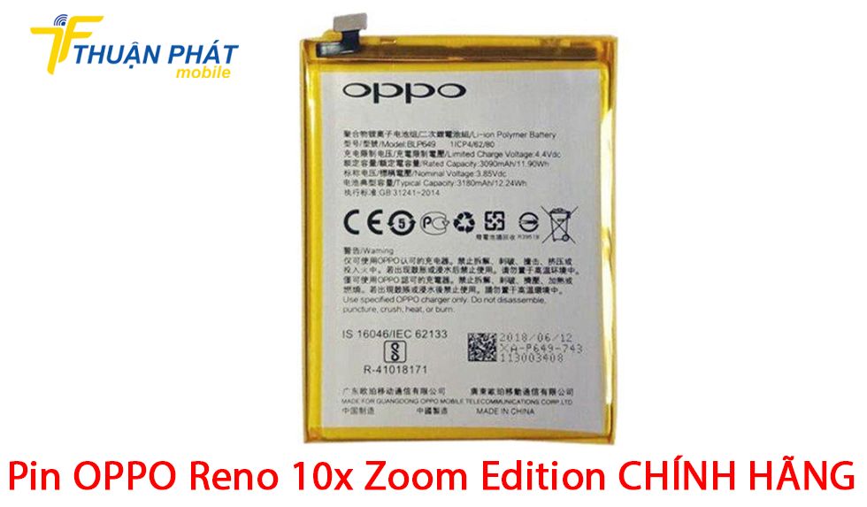 Pin OPPO Reno 10x Zoom Edition chính hãng