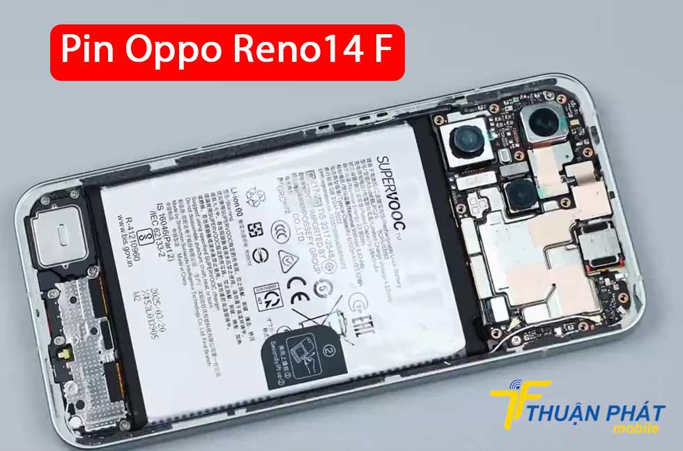 Pin Oppo Reno14 F