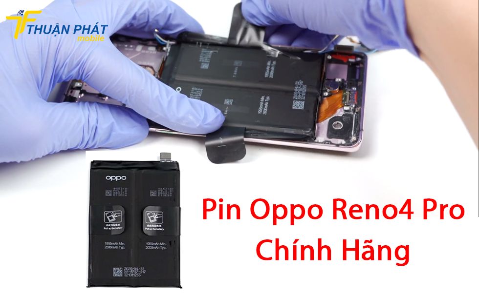 Pin Oppo Reno4 Pro chính hãng