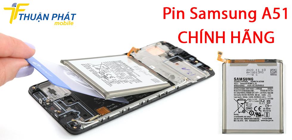 Pin Samsung A51 chính hãng