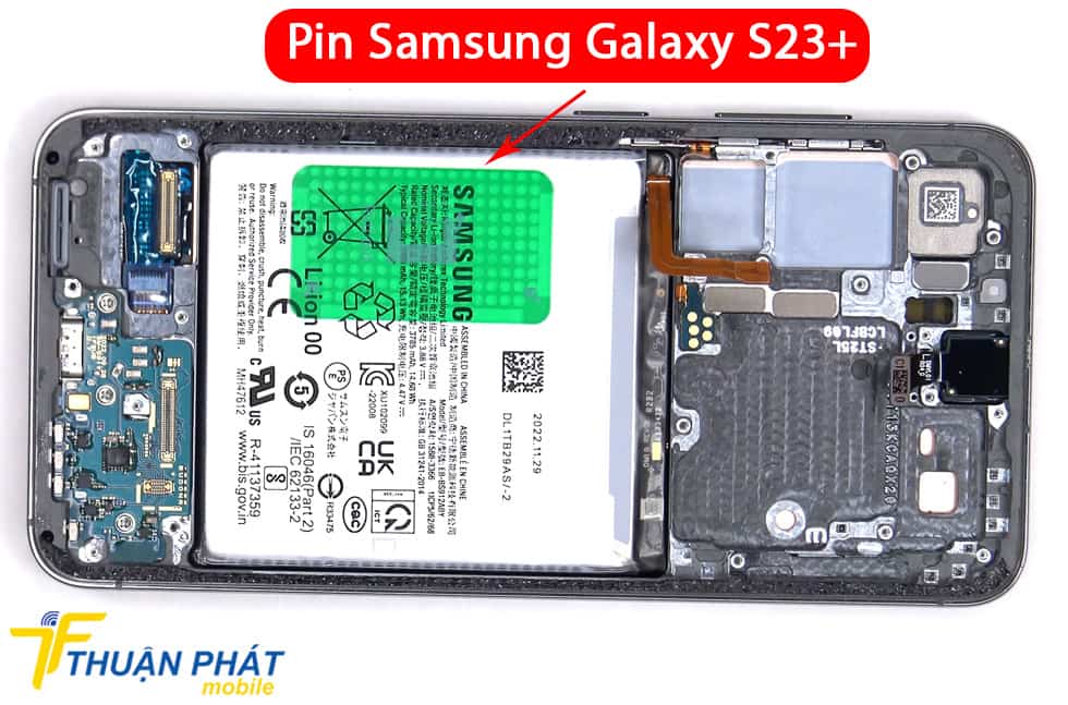 Pin Samsung Galaxy S23 Plus