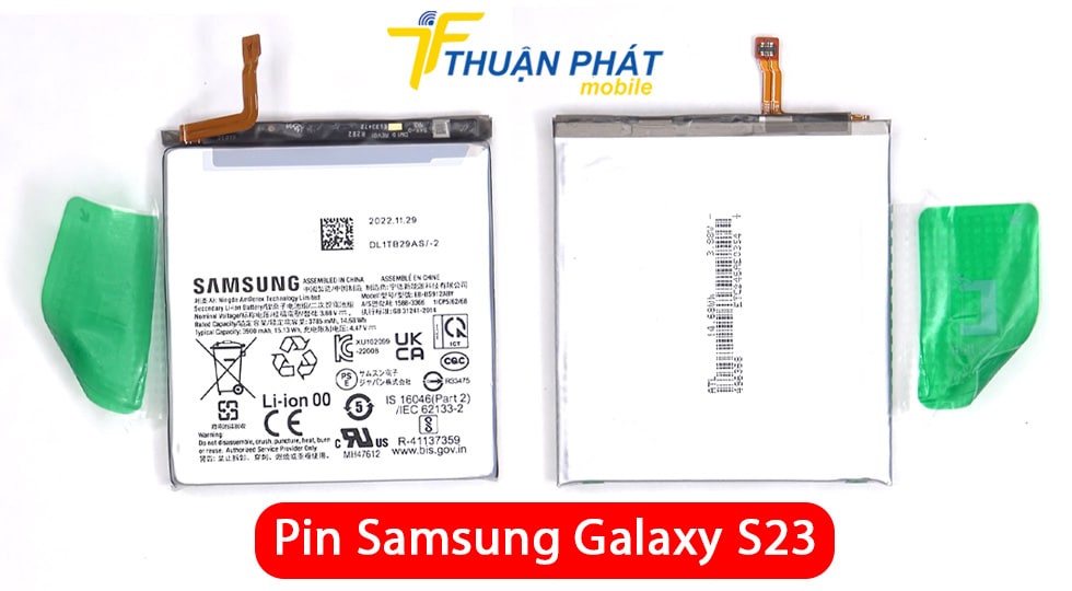 Pin Samsung Galaxy S23