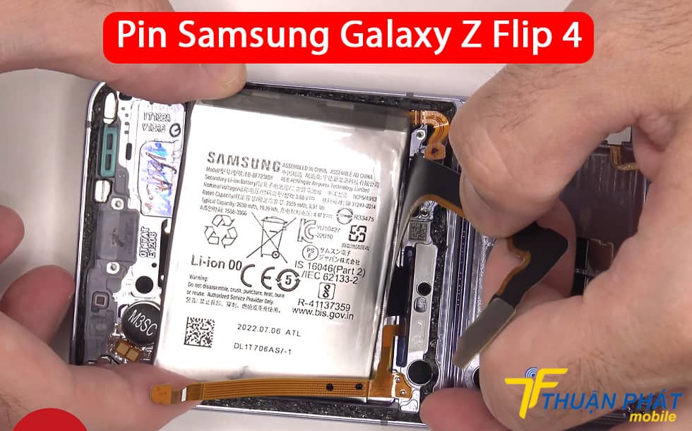 Pin Samsung Galaxy Z Flip 4