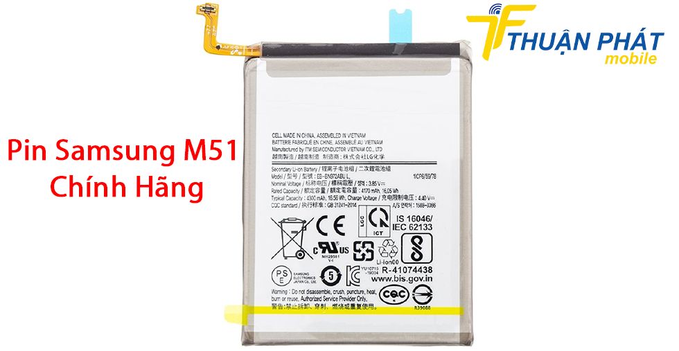 Pin Samsung M51 chính hãng