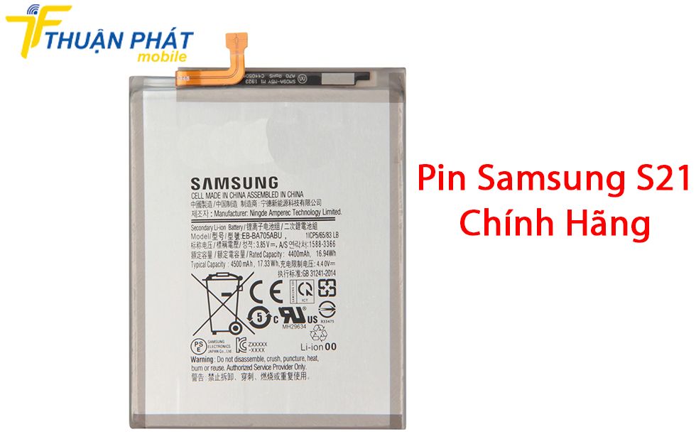 Pin Samsung S21 chính hãng