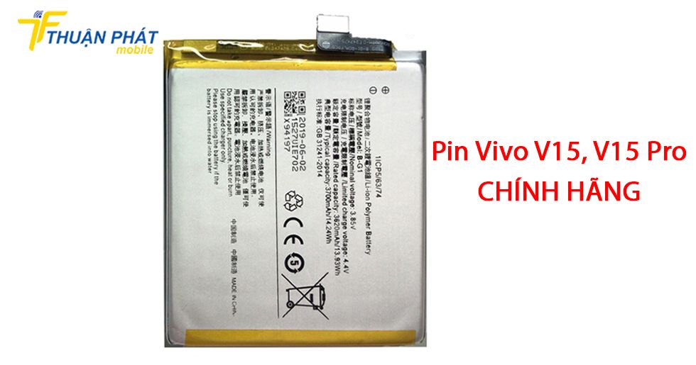 Pin Vivo V15, V15 Pro chính hãng