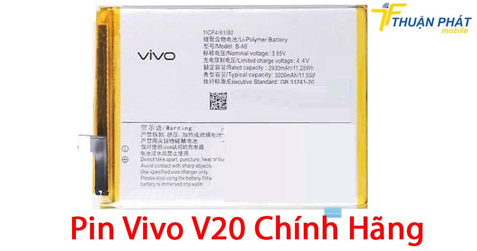 Pin Vivo V20 chính hãng