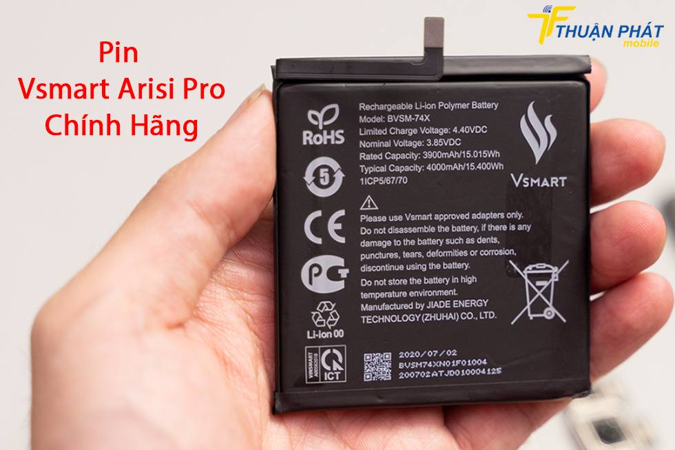 Pin Vsmart Aris Pro chính hãng