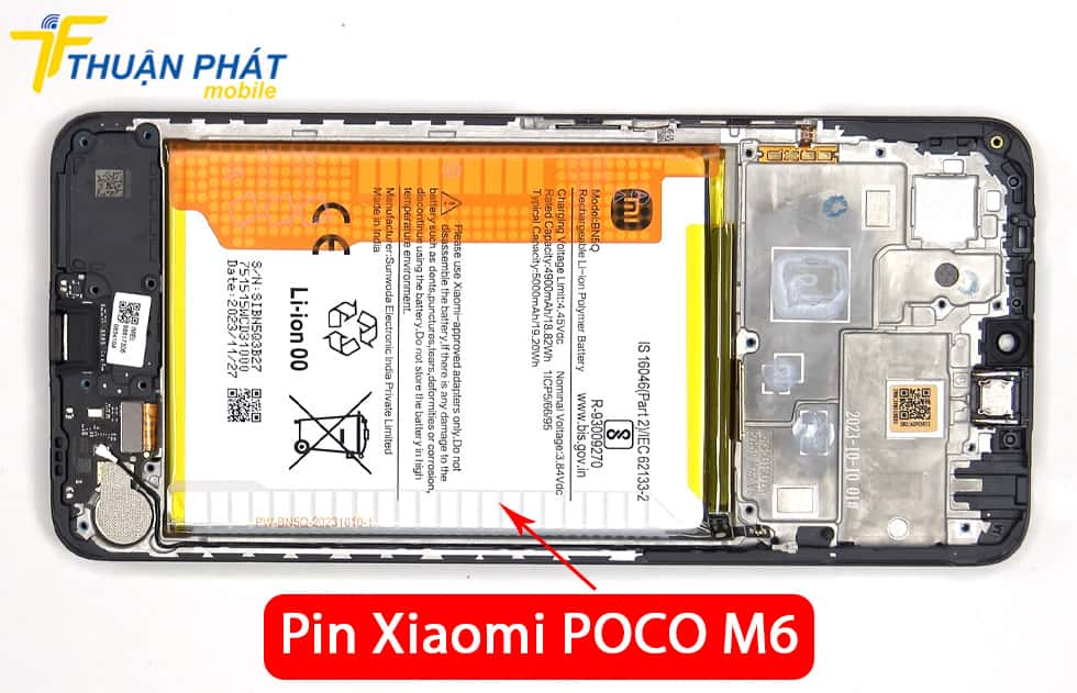 Pin Xiaomi POCO M6