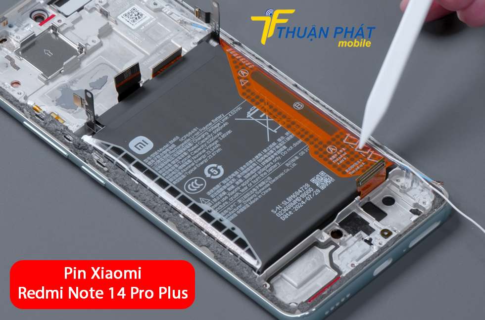 Pin Xiaomi Redmi Note 14 Pro Plus