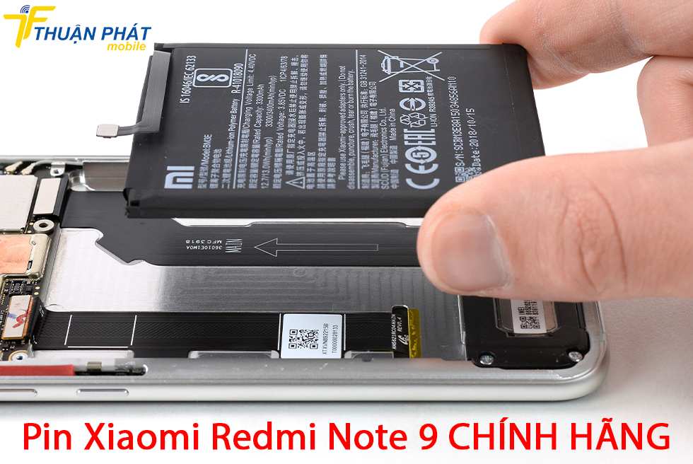 Pin Xiaomi Redmi Note 9 chính hãng