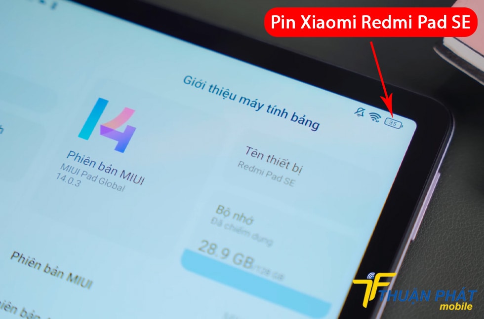 Pin Xiaomi Redmi Pad SE