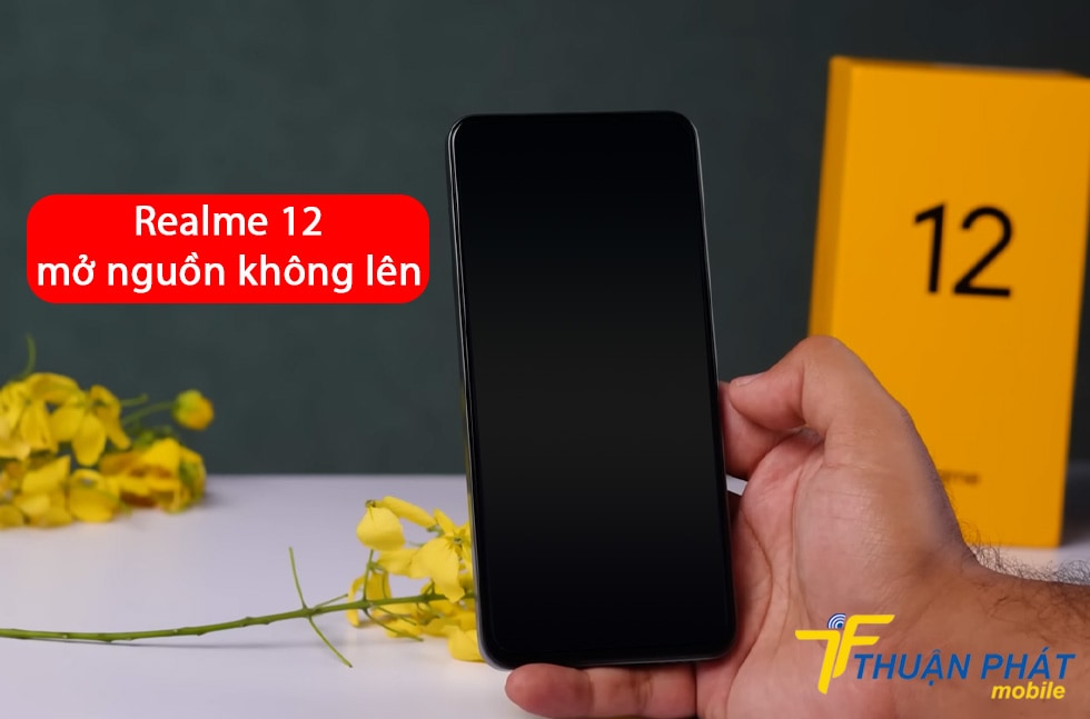 Realme 12 mở nguồn không lên