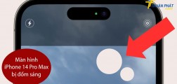 Màn hình iPhone 14 Pro Max bị đốm sáng: Nguyên nhân và cách xử lý