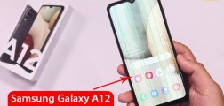 Hướng dẫn khắc phục hiệu quả Samsung Galaxy A12 sọc màn hình