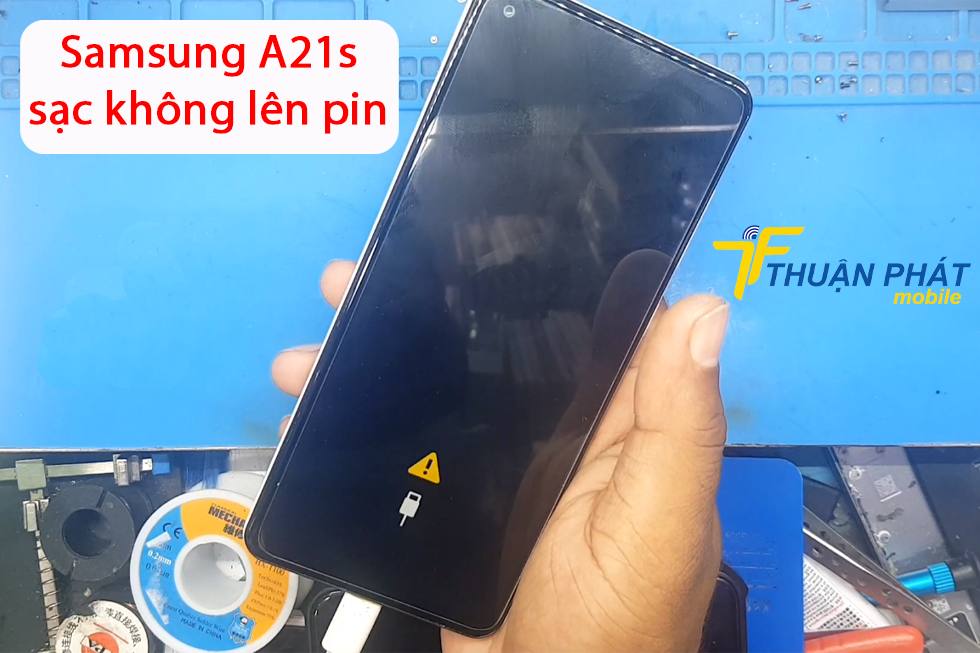 Samsung A21s sạc không lên pin