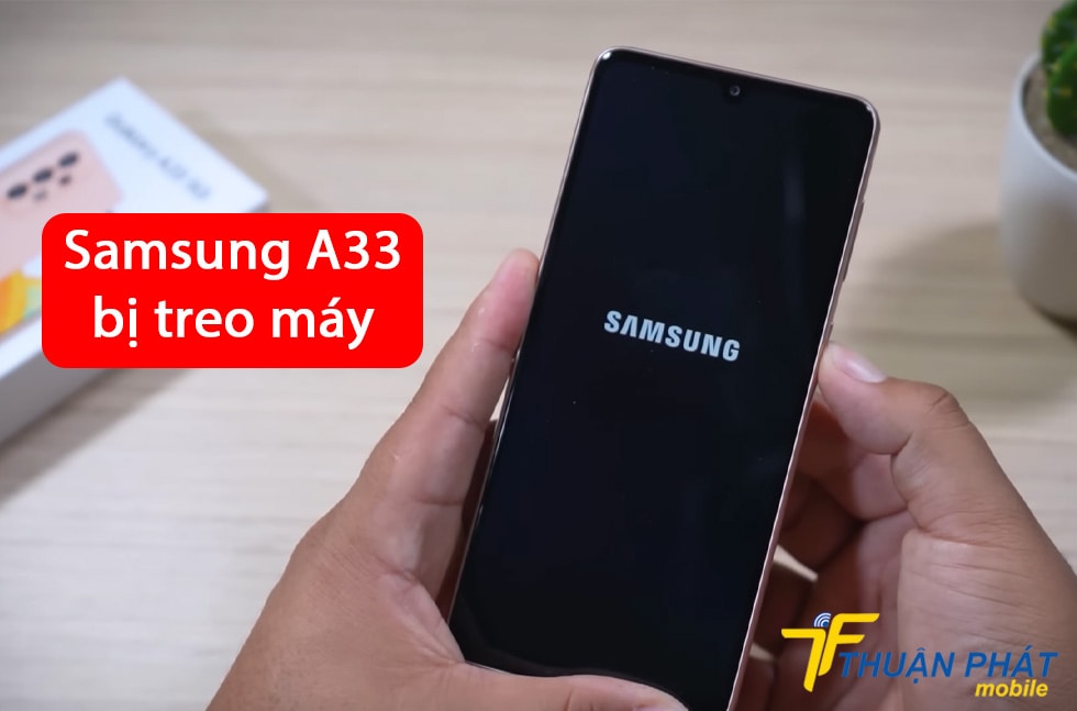 Samsung A33 bị treo máy