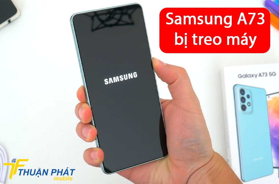 Samsung A73 bị treo máy