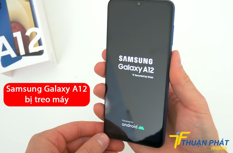 Samsung Galaxy A12 bị treo máy