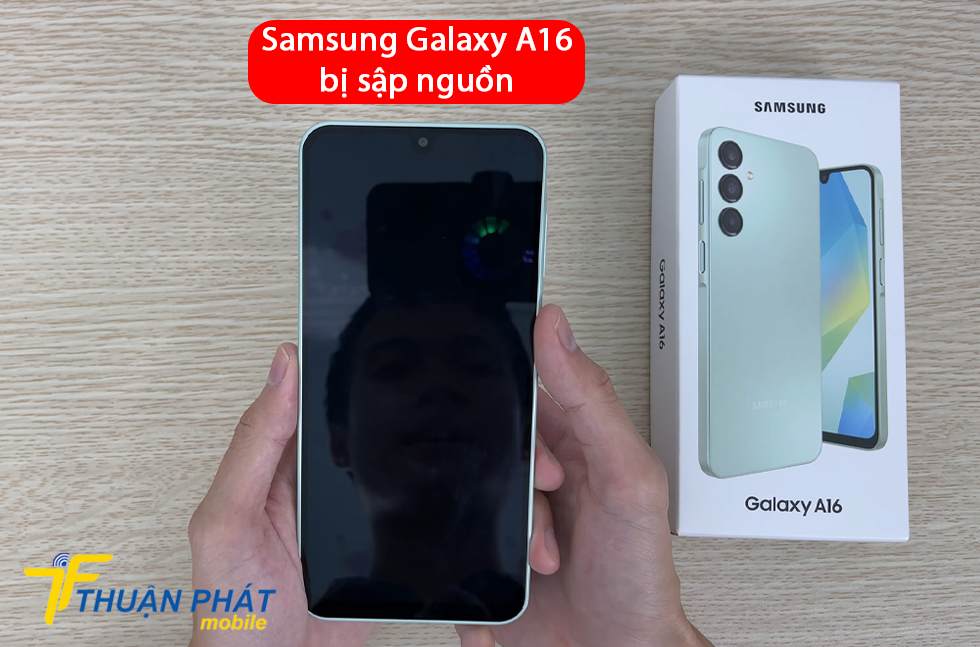 Samsung Galaxy A16 bị sập nguồn