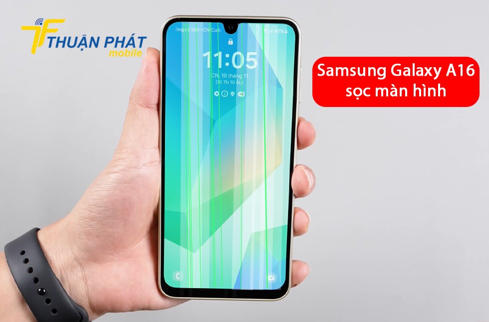 Samsung Galaxy A16 sọc màn hình Samsung Galaxy A16 sọc màn hình