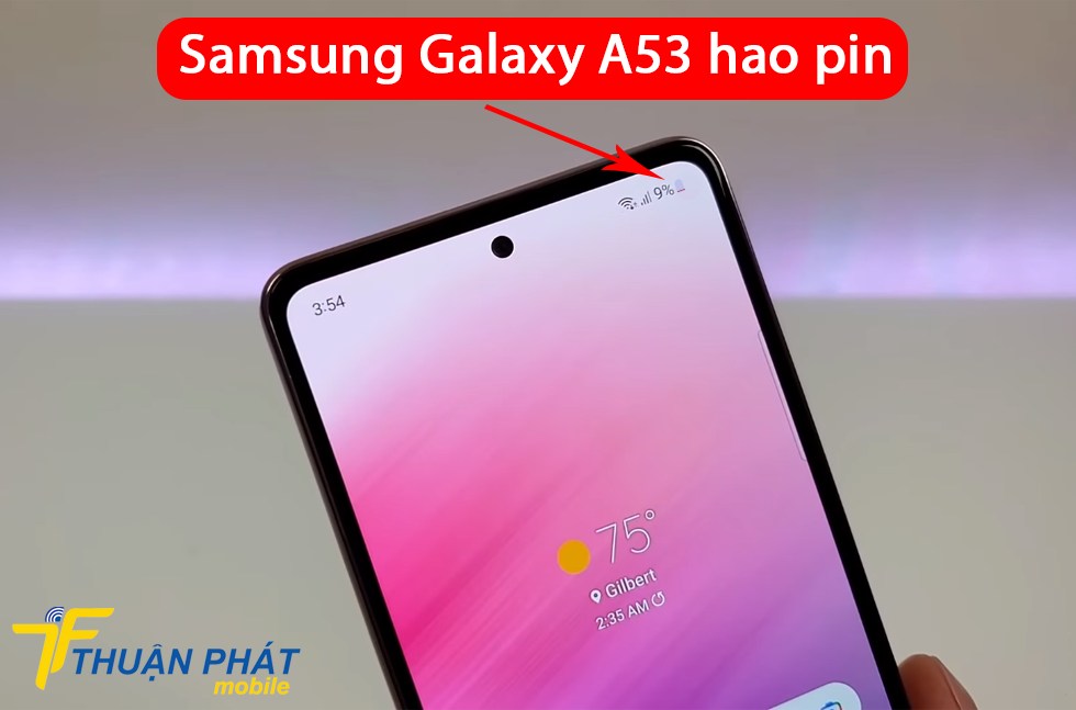 Samsung Galaxy A53 hao pin