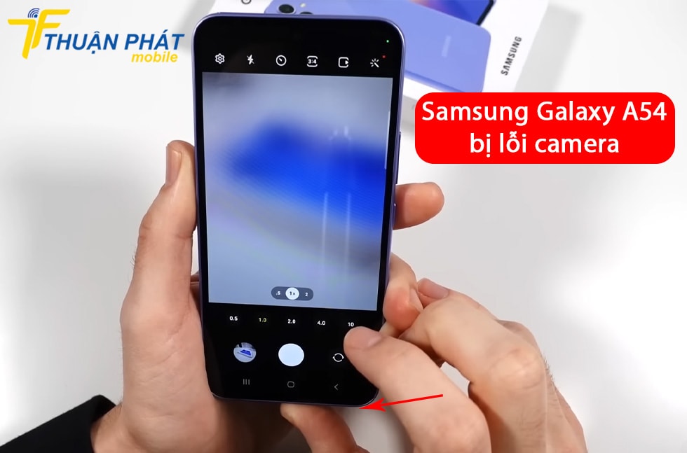 Samsung Galaxy A54 bị lỗi camera