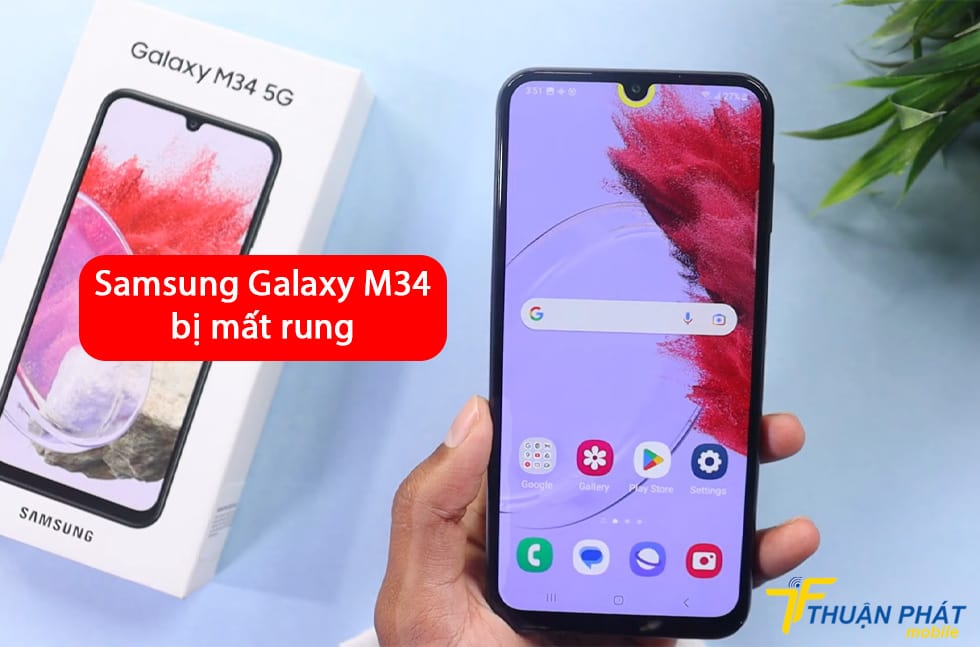 Samsung Galaxy M34 bị mất rung