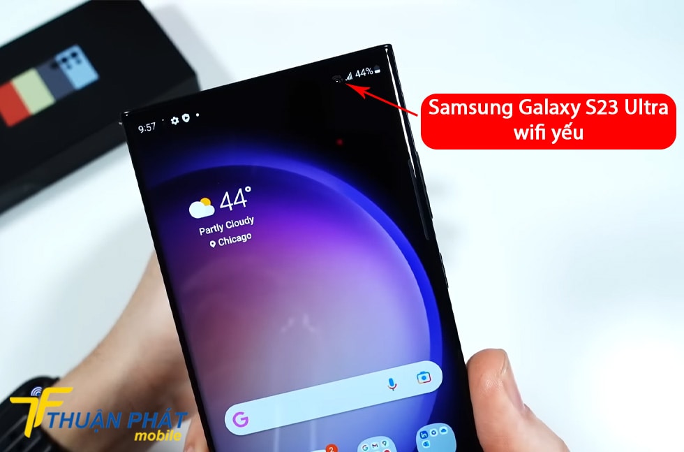 Samsung Galaxy S23 Ultra wifi yếu