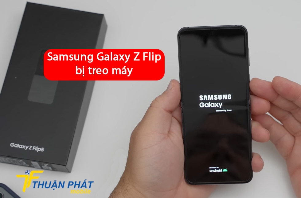 Samsung Galaxy Z Flip5 bị treo máy