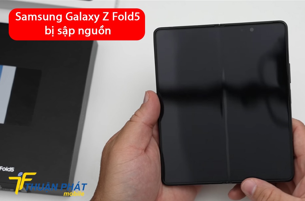 Samsung Galaxy Z Fold5 bị sập nguồn