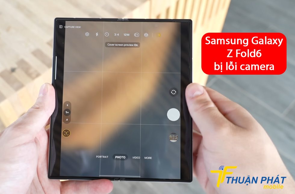 Samsung Galaxy Z Fold6 bị lỗi camera