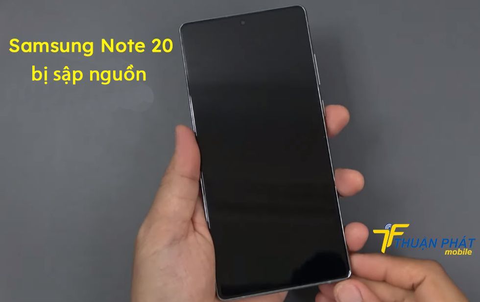 Samsung Note 20 bị sập nguồn