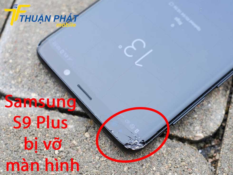 Samsung S9 Plus bị vỡ màn hình