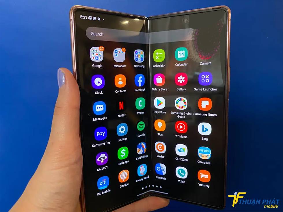 Samsung Z Fold 2 5G bị lỗi màn hình