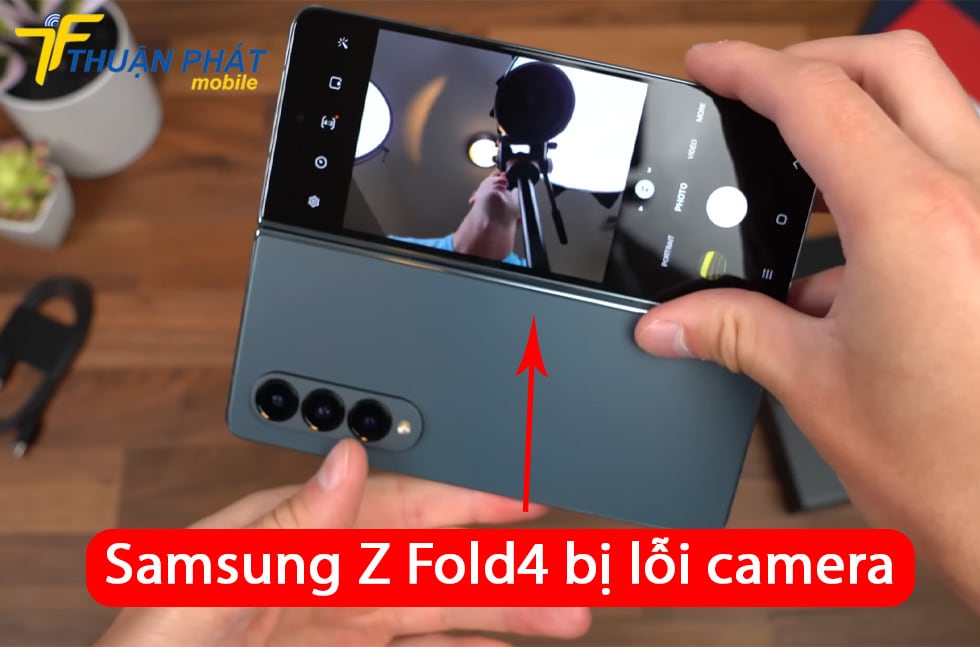 Samsung Z Fold4 bị lỗi camera