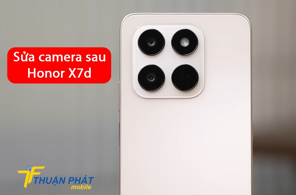 Sửa camera sau Honor X7d