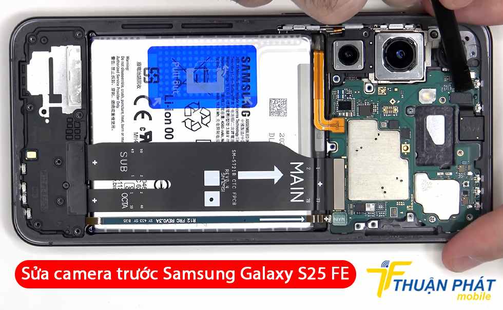 Sửa camera trước Samsung Galaxy S25 FE