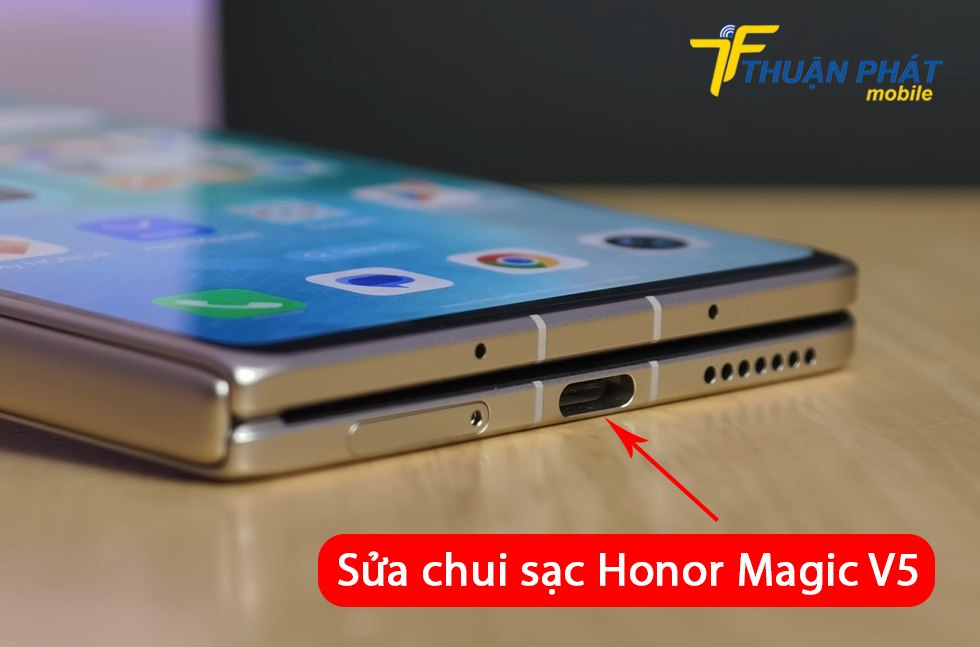 Sửa chui sạc Honor Magic V5