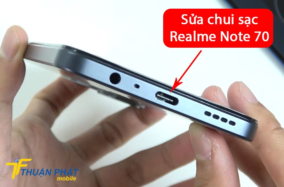 Sửa chui sạc Realme Note 70
