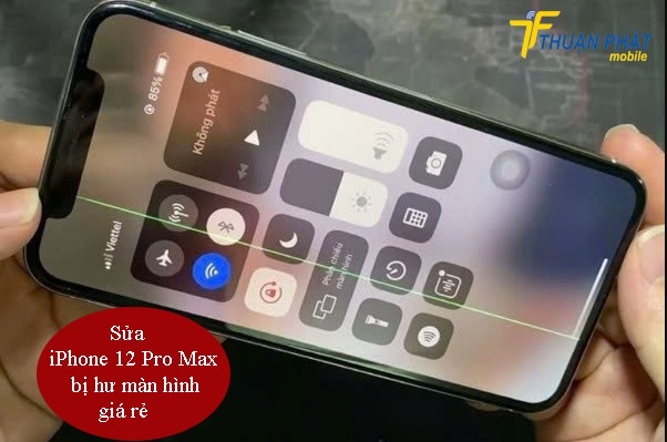 Sửa iPhone 12 Pro Max bị hư màn hình giá rẻ