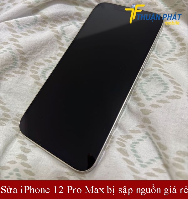 Sửa iPhone 12 Pro Max bị sập nguồn giá rẻ