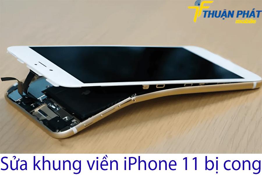Sửa khung viền iPhone 11 bị cong Sửa khung viền iPhone 11 bị cong