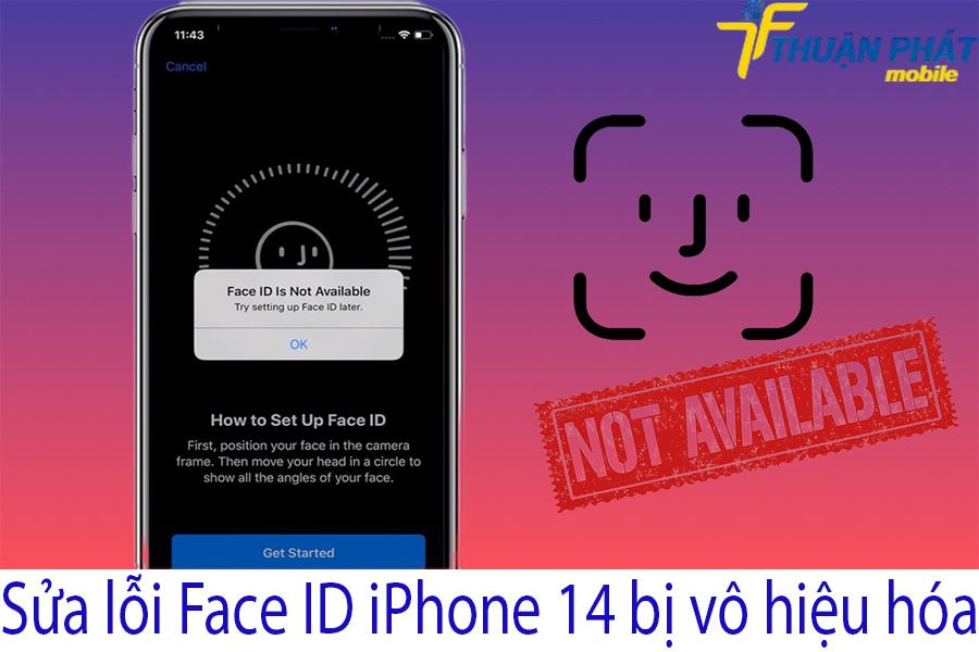 Sửa lỗi Face ID iPhone 14 bị vô hiệu hóa Sửa lỗi Face ID iPhone 14 bị vô hiệu hóa