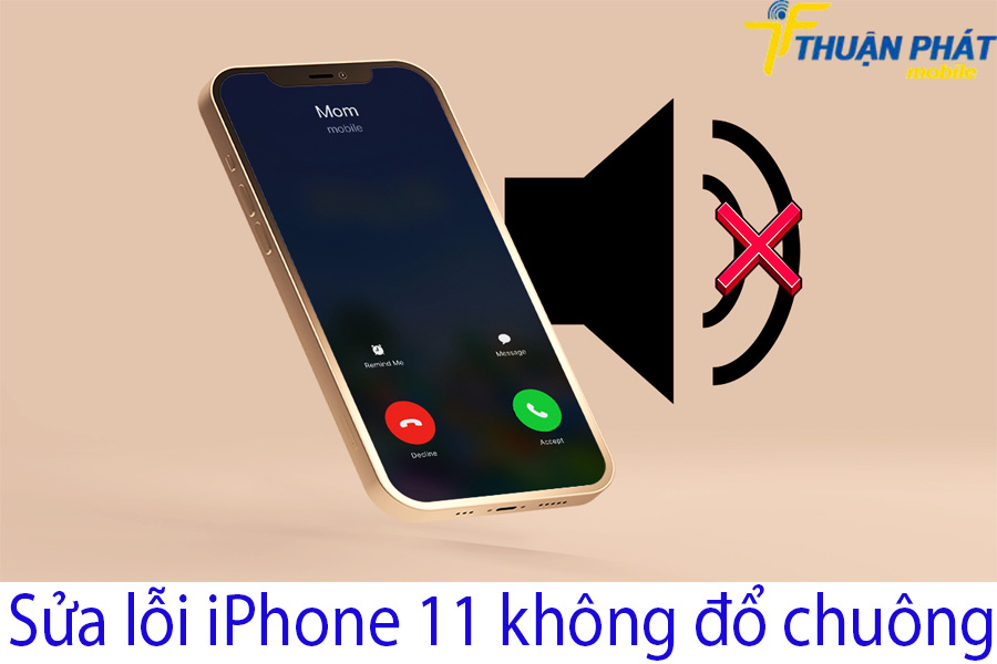 Sửa lỗi iPhone 11 không đổ chuông Sửa lỗi iPhone 11 không đổ chuông