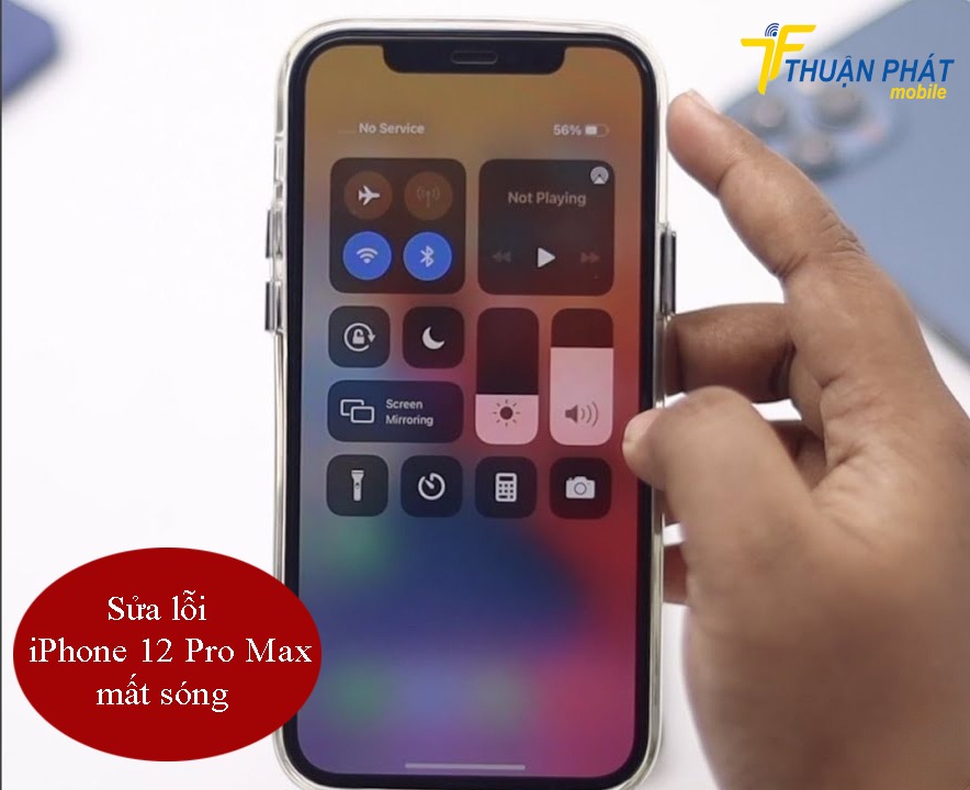 Sửa lỗi iPhone 12 Pro Max mất sóng