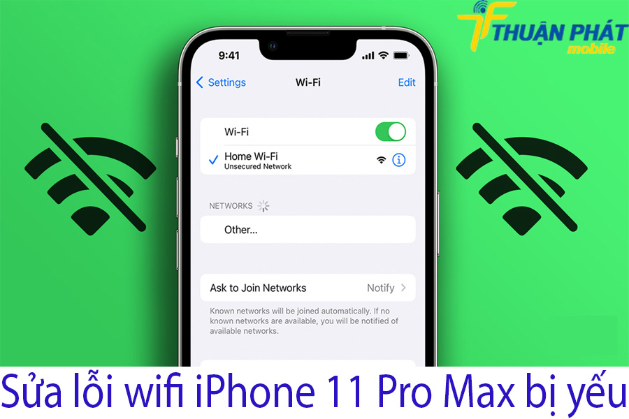 Sửa lỗi wifi iPhone 11 Pro Max bị yếu Sửa lỗi wifi iPhone 11 Pro Max bị yếu