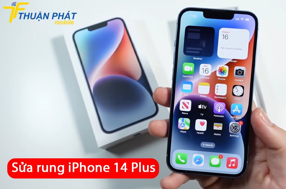 Sửa rung iPhone 14 Plus